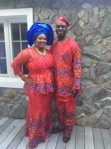Dr. Ayesha Boyce and husband Ayobamidele Akinruli