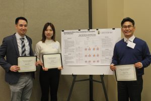 UNC Greensboro’s Educational Research Methodology (ERM) PhD students Uk-Hyun Cho, Kun Su, David Chen win the North Carolina Association for Research in Education (NCARE) Outstanding Student Poster Award